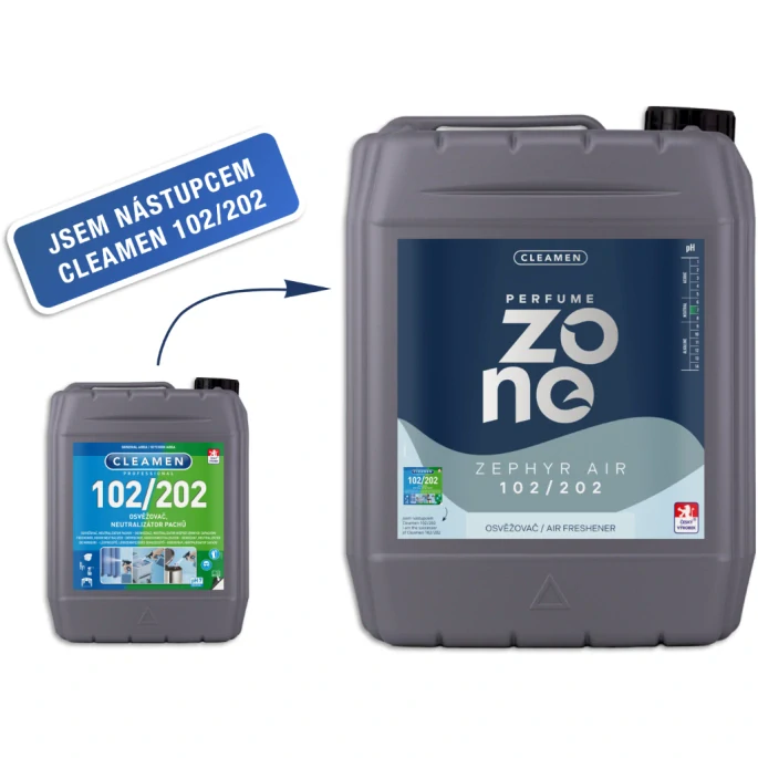 CLEAMEN PERFUME ZONE Zephyr air 102/202 - 5l