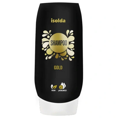 ISOLDA Gold shampoo 500ml CLICK&GO
