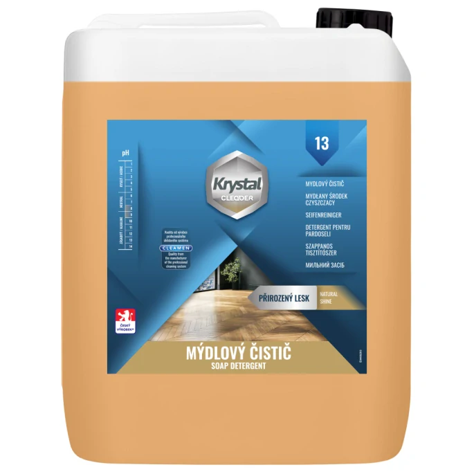 KRYSTAL Mýdlový čistič se včelím voskem 5l