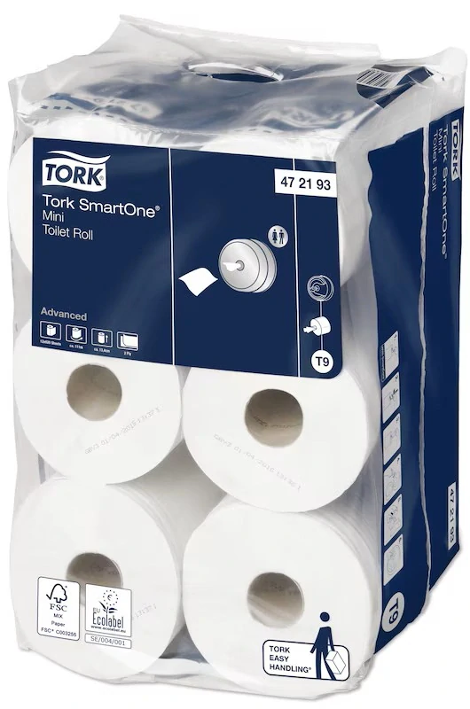 TORK SmartOne® mini toaletní papír v roli, T9