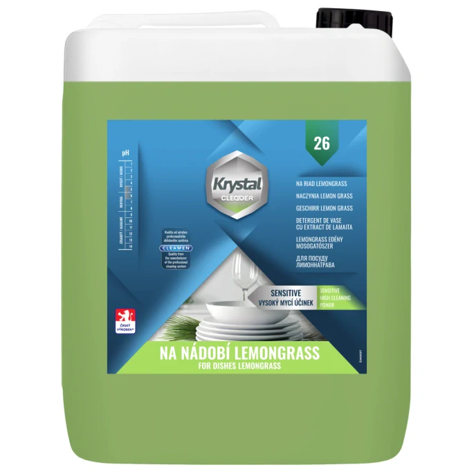KRYSTAL LEMONGRASS nádobí 5l