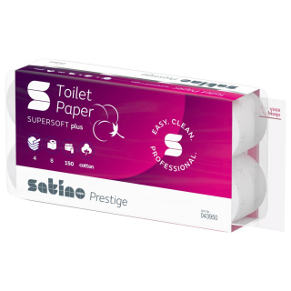Toaletní papír konvenční role Satino 8ks