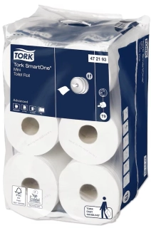 TORK SmartOne® mini toaletní papír v roli, T9
